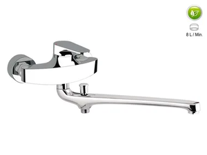 CLASS LINE ECO - Wall-mounted bathtub mixer with diverter _ Remer Rubinetterie